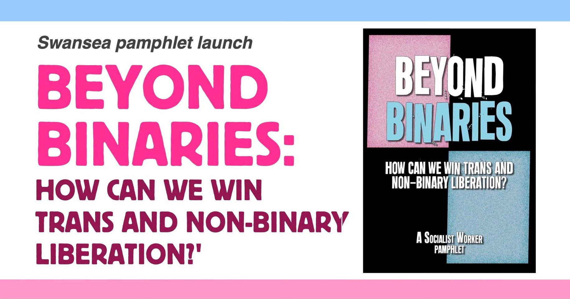 Beyond Binaries: How can we win Trans and non-binary liberation ...